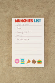 Lightly Toasted 'Munchies List' Magnetic Notepad